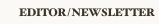     Editor / Newsletter